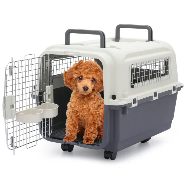 Portable Pet Travel Crate - 27 Inch